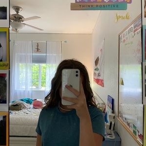 Teal Drifit Champion Tshirt